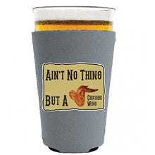Load image into Gallery viewer, Chicken Wing Pint Glass Coolie
