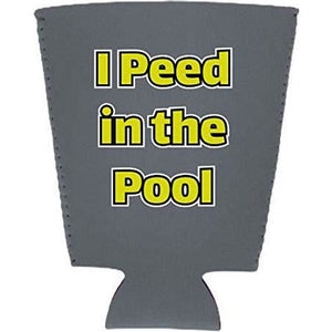 I Peed in the Pool Pint Glass Coolie