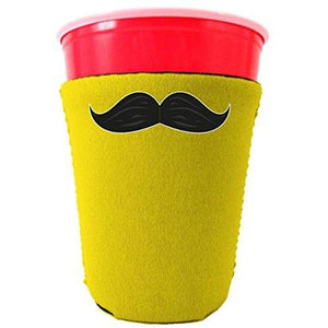 Thick Mustache Funny Party Cup Coolie