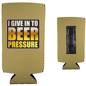 Beer Pressure Slim Magnetic Can Coolie
