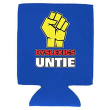 Load image into Gallery viewer, Dyslexics Untie Magnetic Can Coolie
