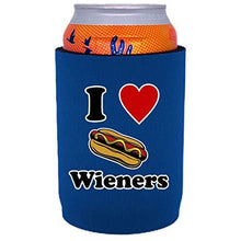 Load image into Gallery viewer, I Love Wieners Full Bottom Can Coolie
