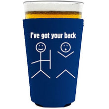 Load image into Gallery viewer, I&#39;ve Got Your Back Pint Glass Coolie
