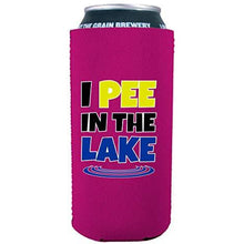 Load image into Gallery viewer, I Pee In The Lake 16 oz. Can Coolie
