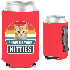 Show Me Your Kitties Magnetic Can Coolie