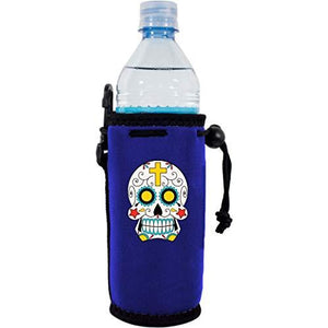 Sugar Skull Water Bottle Coolie