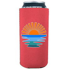 Load image into Gallery viewer, Retro Sunset 16 oz. Can Coolie
