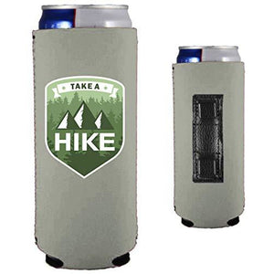 Take A Hike Magnetic Slim Can Coolie