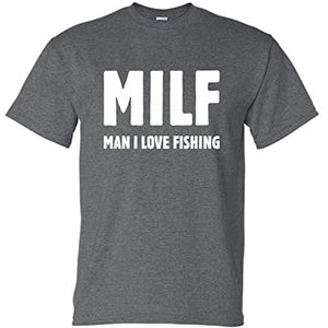 Milf - Man I Love Fishing Funny T Shirt