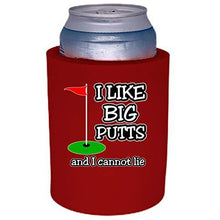 Load image into Gallery viewer, I Like Big Putts Thick Foam&quot;Old School&quot; Can Coolie
