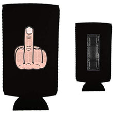 Load image into Gallery viewer, Middle Finger Magnetic Slim Can Coolie
