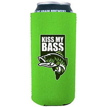 Load image into Gallery viewer, Kiss My Bass 16 oz. Can Coolie
