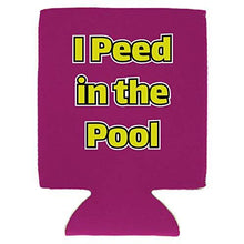 Load image into Gallery viewer, I Peed in the Pool Magnetic Can Coolie
