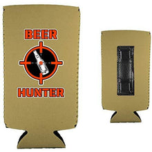 Load image into Gallery viewer, Beer Hunter Slim Magnetic Can Coolie
