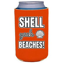Load image into Gallery viewer, Shell Yeah Beaches Can Coolie
