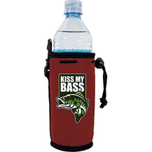 Load image into Gallery viewer, Kiss My Bass Water Bottle Coolie
