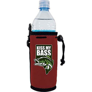 Kiss My Bass Water Bottle Coolie
