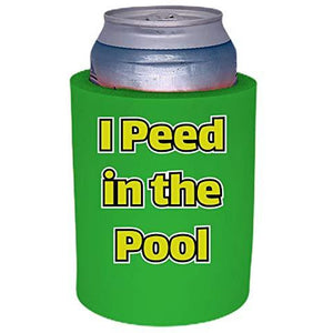 I Peed in the Pool Thick Foam"Old School" Can Coolie