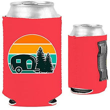Load image into Gallery viewer, Retro Camper Magnetic Can Coolie
