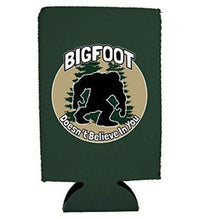 Load image into Gallery viewer, Bigfoot Doesn&#39;t Believe In You 16 oz Can Coolie
