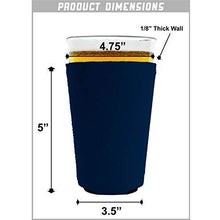 Load image into Gallery viewer, I Quit Drinking For Good, Now I Drink For Evil Pint Glass Coolie
