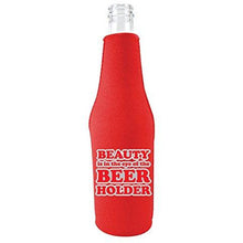 Load image into Gallery viewer, Beauty in the Eye of the Beer Holder Beer Bottle Coolie
