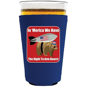 Right to Arm Bears Pint Glass Coolie