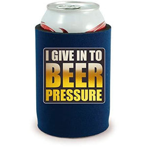 Beer Pressure Full Bottom Can Coolie