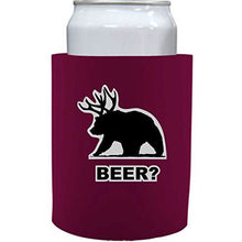 Load image into Gallery viewer, Beer Bear Thick Foam&quot;Old School&quot; Can Coolie
