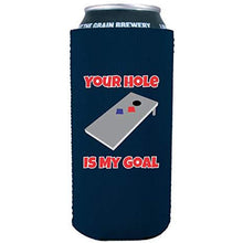 Load image into Gallery viewer, Your Hole Is My Goal 16 oz. Can Coolie
