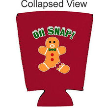 Load image into Gallery viewer, Oh Snap! Gingerbread Man Pint Glass Coolie
