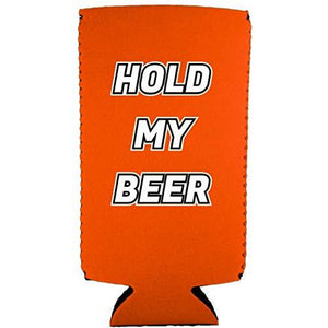 Hold My Beer Slim 12 oz Can Coolie