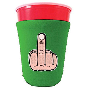 Middle Finger Party Cup Coolie