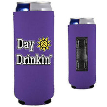 Load image into Gallery viewer, Day Drinkin Magnetic Slim Can Coolie
