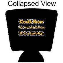 Load image into Gallery viewer, Craft Beer Alcoholism Party Cup Coolie
