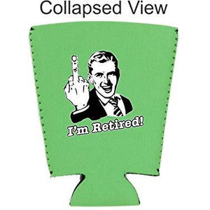I'm Retired Pint Glass Coolie
