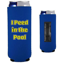 Load image into Gallery viewer, I Peed in the Pool Magnetic Slim Can Coolie

