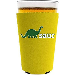 Dino-Saur Pint Glass Coolie