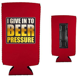 Beer Pressure Slim Magnetic Can Coolie