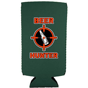 Beer Hunter Slim 12 oz Can Coolie