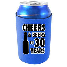 Load image into Gallery viewer, Cheers &amp; Beers to 30 Years Can Coolie
