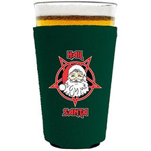 Load image into Gallery viewer, Hail Santa Neoprene Glass Coolie

