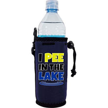 Load image into Gallery viewer, I Pee In The Lake Water Bottle Coolie

