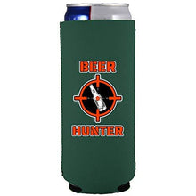 Load image into Gallery viewer, Beer Hunter Slim 12 oz Can Coolie
