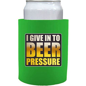 Beer Pressure Thick Foam"Old School" Can Coolie