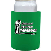 Load image into Gallery viewer, Just Tap It In! Taparoo! Thick Foam&quot;Old School&quot; Can Coolie
