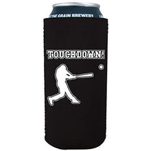 Load image into Gallery viewer, 16 oz can koozie with touchdown design
