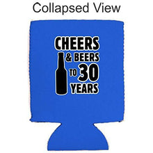 Load image into Gallery viewer, Cheers &amp; Beers to 30 Years Can Coolie
