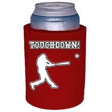 Load image into Gallery viewer, Touchdown Baseball Thick Foam&quot;Old School&quot; Can Coolie
