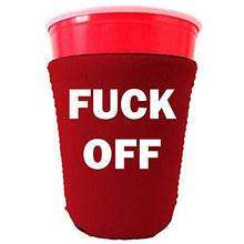 Load image into Gallery viewer, Fuck Off Solo Cup Coolie
